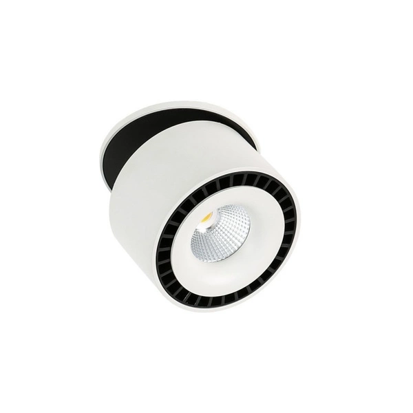 Oprawa wpuszczana Sevilla śr. 11cm 28W LED neutralna biel 4000K | biały/czarny