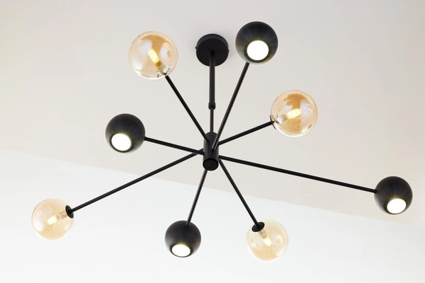 Nowoczesny Żyrandol MOKA wys. 47-69cm 4xG9 4xGU10
14W IP20 | Czarny