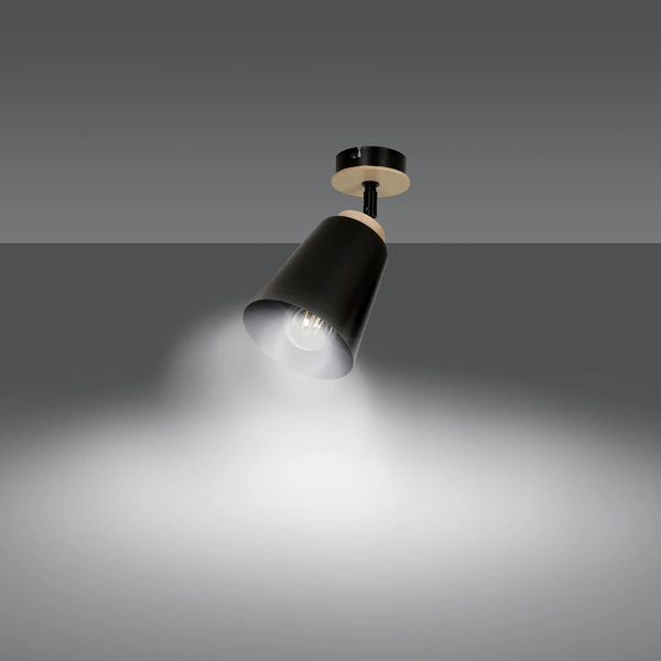 Lampa sufitowa Emibig ATLAS 1 Czarny 725/1