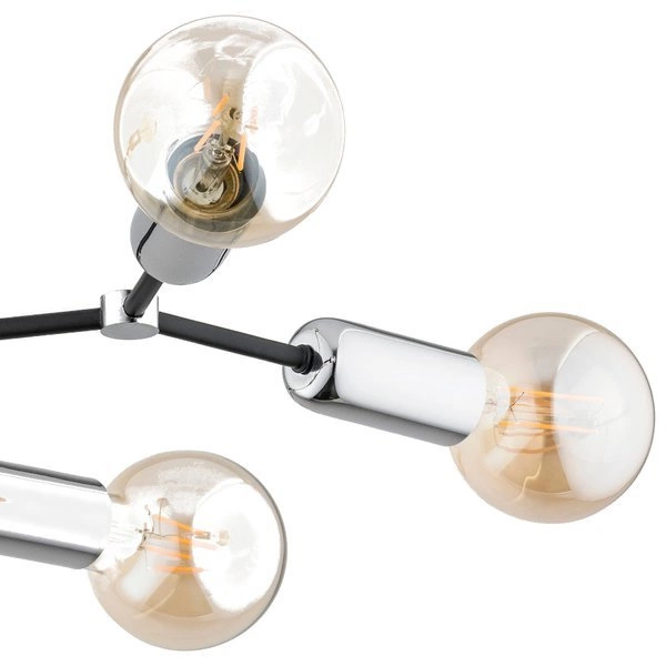 Lampa sufitowa RIBBA VI CHROM w nowoczesnym stylu