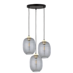 DELTA LAMPA WISZĄCA 3 PŁ KOŁO 4840