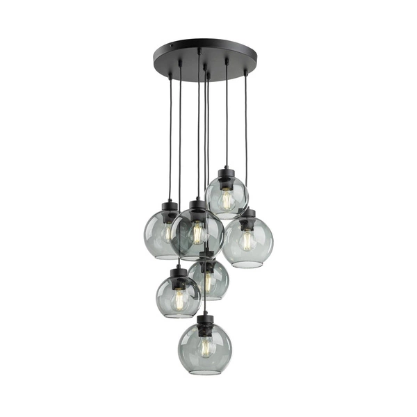 CUBUS GRAPHITE LAMPA WISZĄCA 7 KOŁO 10207