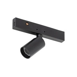 SPOT LED 1W 3000K 65lm szer.5.7cm wys.3.8cm do szynoprzewodów NANO-LVM | Czarny 11712