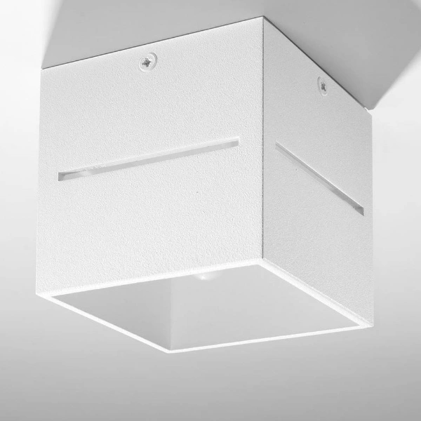 Nowoczesny plafon LOBO SL.0209 Biały 1xG9