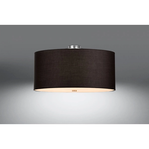 Nowoczesna lampa sufitowa OTTO SL.0792 60cm czarna 5xE27