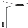 Lampa wisząca Emibig TRAKER 4 BL/Czarny 524/4