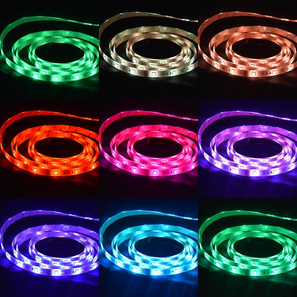 Zestaw taśma LED RGB Wi-FI 5m Smart Tuya IP65 + CCT + Dim 12V