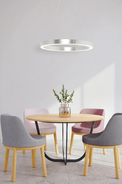 PL200910-500-SL CARLO LAMPA WISZĄCA SREBRNA/SILVER