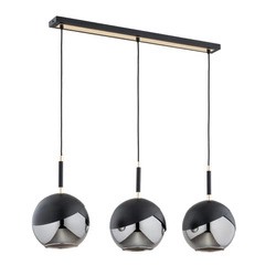 Lampa wisząca ALFA RIDO CZARNA 3xE27 95cm | 62420