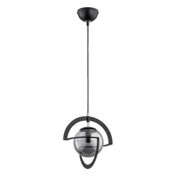Lampa wisząca ALFA CABRIO CZARNA 1xE14 24cm | 60868