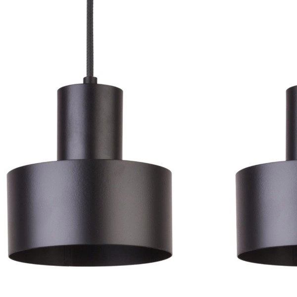 Lampa wisząca listwa RIF czarna 3pkt 67cm