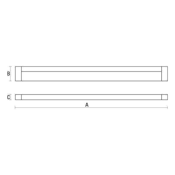 CABINET MODUŁ LINIOWY LED SMD 3,3W 12V 300MM NW POINT TOUCH