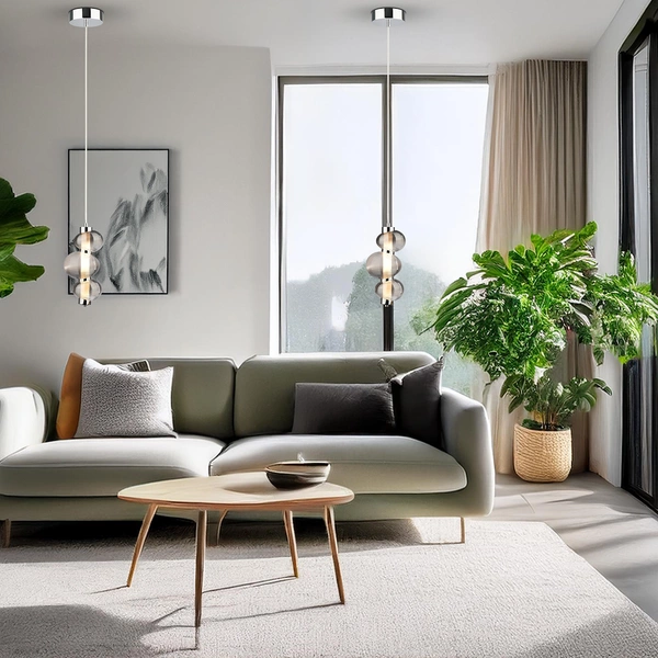 Lampa wisząca BOLLA SMOKED 12W LED