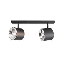Aldex Lampa sufitowa BOT 2, 1047PL_H, czarna, 2x35W GU10