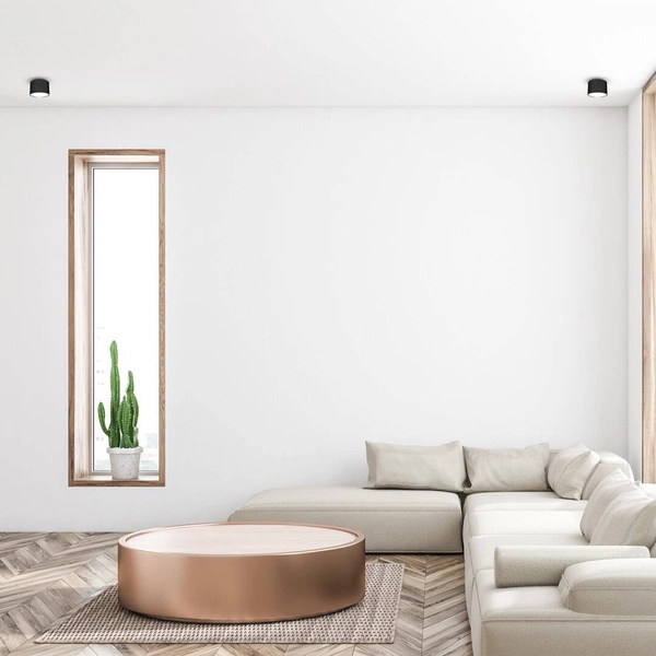 Lampa sufitowa spot DIXIE BLACK GX53 szer. 8cm | czarny