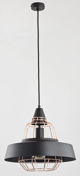 Lampa wisząca ALFA TAMARIS MIEDZIANA 1xE27 40cm | 60378