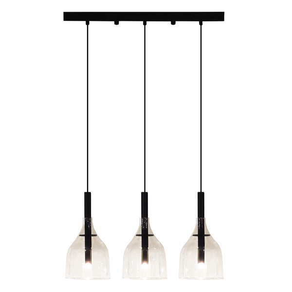 Lampa wisząca Botor 3 - Czarna (530 mm) 5096 Antigo