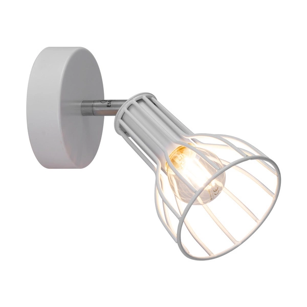 Kinkiet Megan 1xE14 Max.40W Biały Metal 2743102