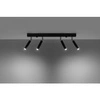 Nowoczesna lampa sufitowa EYETECH 4 SL.0900 czarna 4xG9