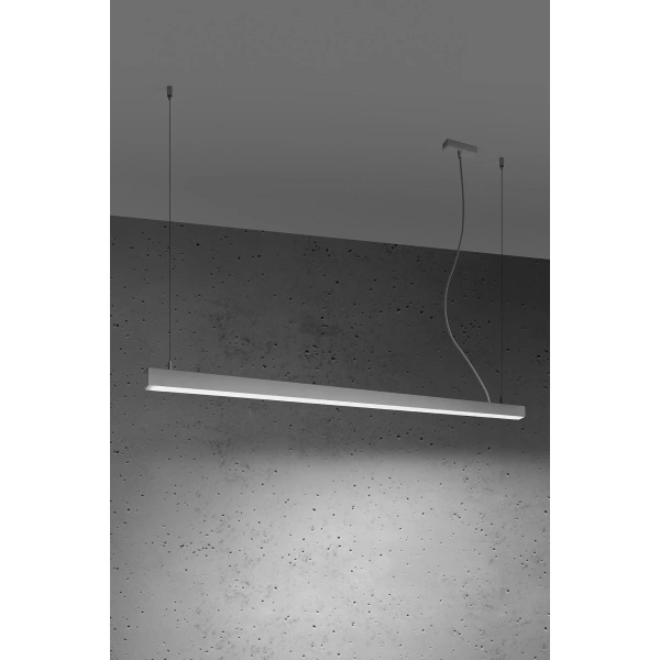 Lampa wisząca PINNE 1450 BIAŁA 48W barwa neutralna 4000K TH.086