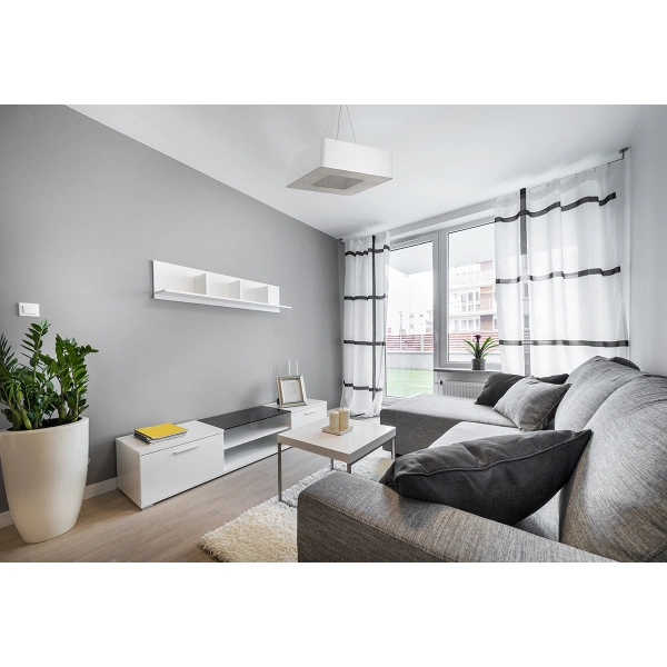 Nowoczesna lampa wisząca URANO SL.0783 60 cm biała 8xE27