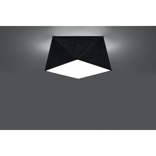 Plafon HEXA 25 SL.0687 czarny 1xE27