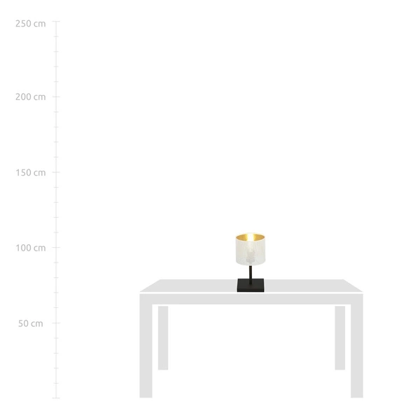 Lampa biurkowa Emibig JORDAN LN1 Biały/GOLD 1145/LN1