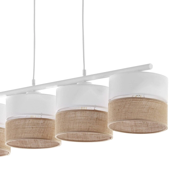 LINOBIANCO LAMPA WISZĄCA 4 PŁ 6576