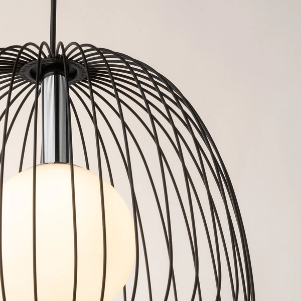 Lampa Sigma BELL 1 M czarny/srebrny 40723