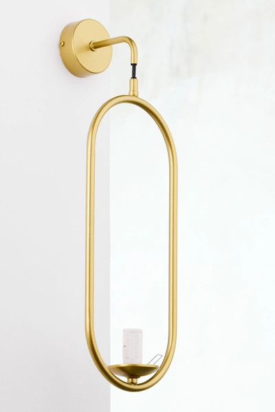 Nowoczesny Kinkiet IGON wys. 50cm 1xE14 11W IP20 | Złoty