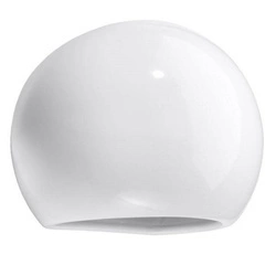 Nowoczesny Kinkiet lakierowany GLOBE biały połysk SL.1026