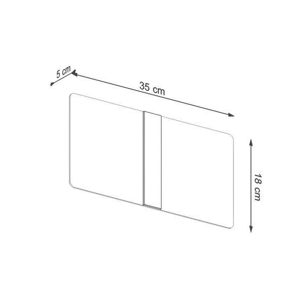 Kinkiet AZALIA, SL.1006, chrom/biały, 2x40W G9