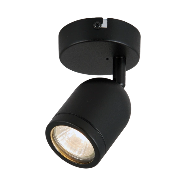 Lampa sufitowa/kinkiet PORTER, ML7642, czarna, 1x8W GU10, IP44