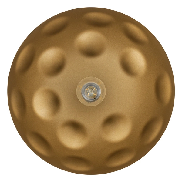 Lampa wisząca HEMISPHERE HIT L BLACK - GOLD śr. 50cm E27 | czarny/złoty 10703