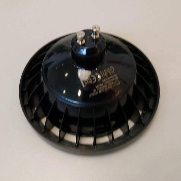 Czarna żarówka LED AR111/ ES111 GU10 - 12W ciepła 3000K