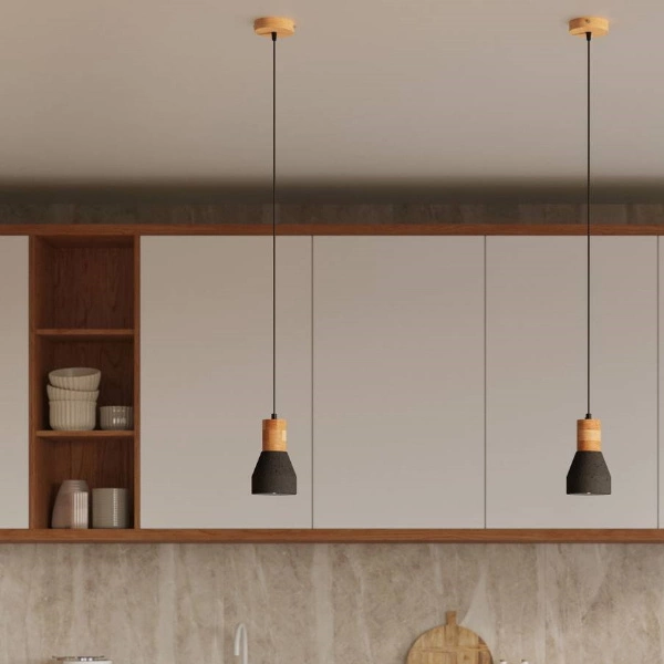 Lampa wisząca QUBIC czarna SL.0963