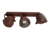Lampa sufitowa FRODO 93-71088 3xGU10 rdzawa w rustykalnym stylu