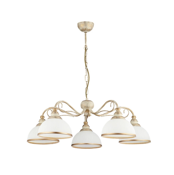 Klasyczny Żyrandol XSARA wys. 75cm 5xE27 15W IP20 | Ecrie