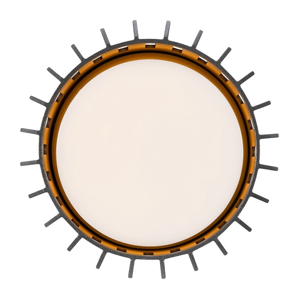 Lampa sufitowa ALUDRA E27 15W Aluminium | Seaside antracyt