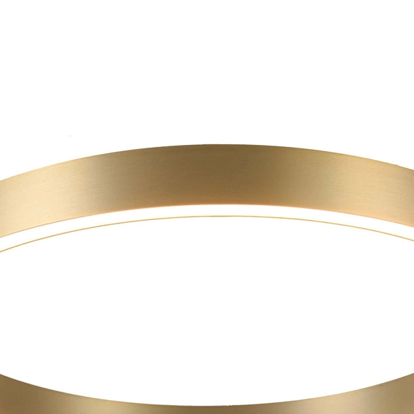 Midway lampa wisząca pierścień mała śr.60 cm 40W | złoty