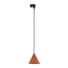 Lampa wisząca do szyny 1F TRACER CONO BRICK E27 dług.158cm szer.19cm | Ceglasty 10652