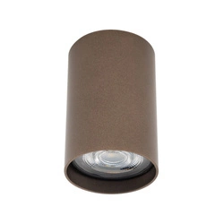Lampa punktowa podtynkowa MONO SLIDE TRIMLESS szer. 5,5cm GU10 | czekoladowy 10806
