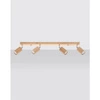 Lampa sufitowa (spot) BERG 4, SL.1042, naturalne drewno, 4x40W GU10