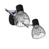 Lampa sufitowa/ścienna MODO listwa 92-61522 czarny/chrom 2xE14