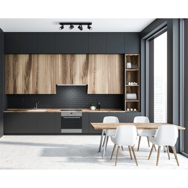 Lampa sufitowa reflektor Mola dł. 64,5cm 4xGU10 | biały/czarny