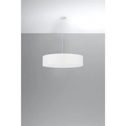 Lampa wisząca SKALA SL.0757, 50cm, biała, 5x60W E27