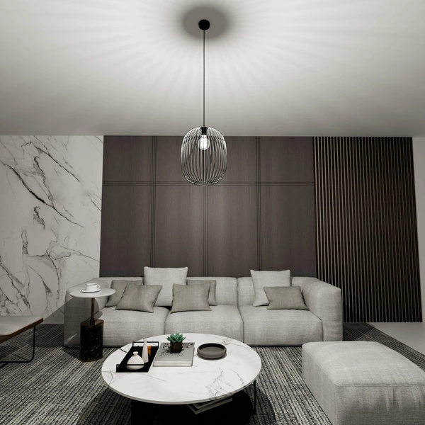 Lampa wisząca Emibig ONYX 1 BL 1304/1