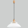 Lampa wisząca ALFA TROPIC DREWNIANA 1xE27 44cm | 60356