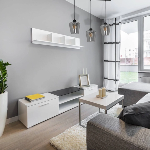 Lampa wisząca listwa SANTIAGO SMOKED 3xE27