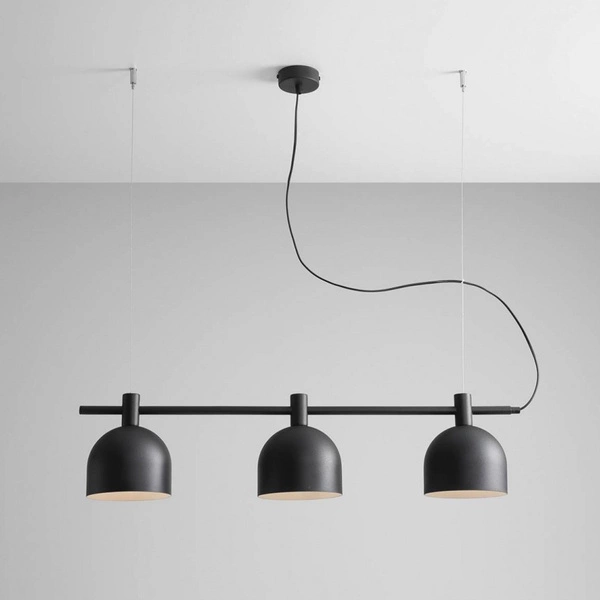 Aldex Lampa wisząca BERYL 3, 976E_1, czarna, 3x60W E27
